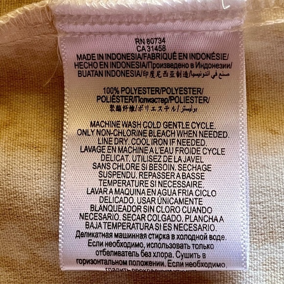 BCBG Generation womens One Shoulder Flounce mini Dress  Cognac Size 8 - Picture 7 of 9